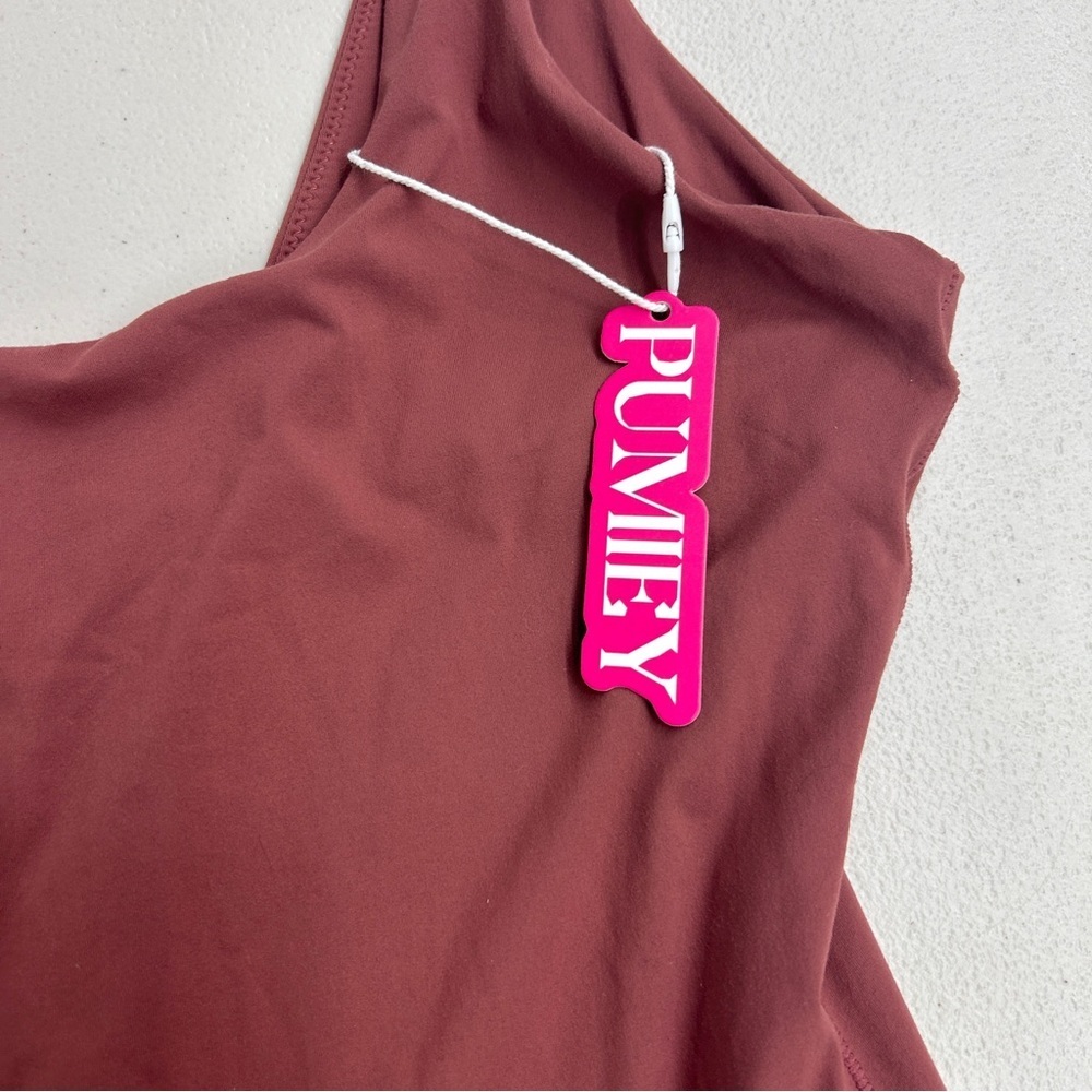 Pumiey Large Body Suit In Merlot - Picture 2 of 4